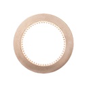 Disc frana diametru exterior 128mm, 57 dinti pentru Massey Ferguson 1672626M1