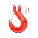 Carlig cu bolt si siguranta pentru lant zala fi 10mm, sarcina maxima suportata 3.15T
