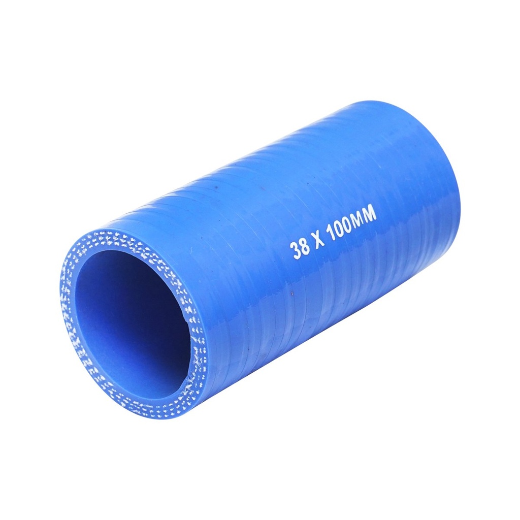 Furtun racire drept int. 38x100mm silicon cu insertie textila