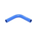 Furtun cotit silicon 90 grade cu insertie textila 32x200x200mm