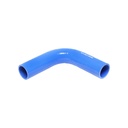 Furtun cotit silicon 90 grade cu insertie textila int. 48x200x200mm