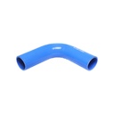 Furtun cotit silicon 90 grade cu insertie textila int. 54x200x200mm