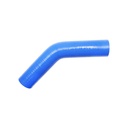 Furtun cotit silicon 45 grade cu insertie textila int. 57x200x200mm