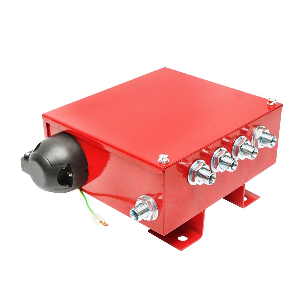 Caseta de electroventile pentru troliu 12V 2 inchis/2 deschis Tractor Forestier