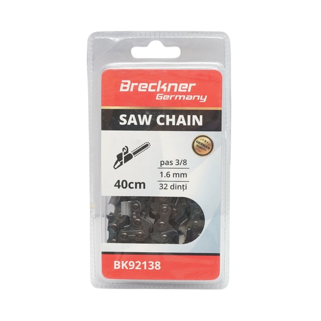 Lant drujba pas 3/8, 32 de dinti, 1.6mm, lungime 40cm