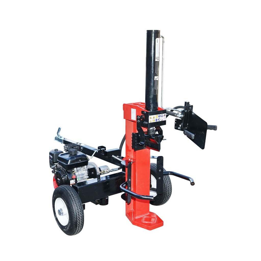 Despicator lemne vertical cu motor pe benzina 208CC, putere despicare 22T, bustean 610x400mm