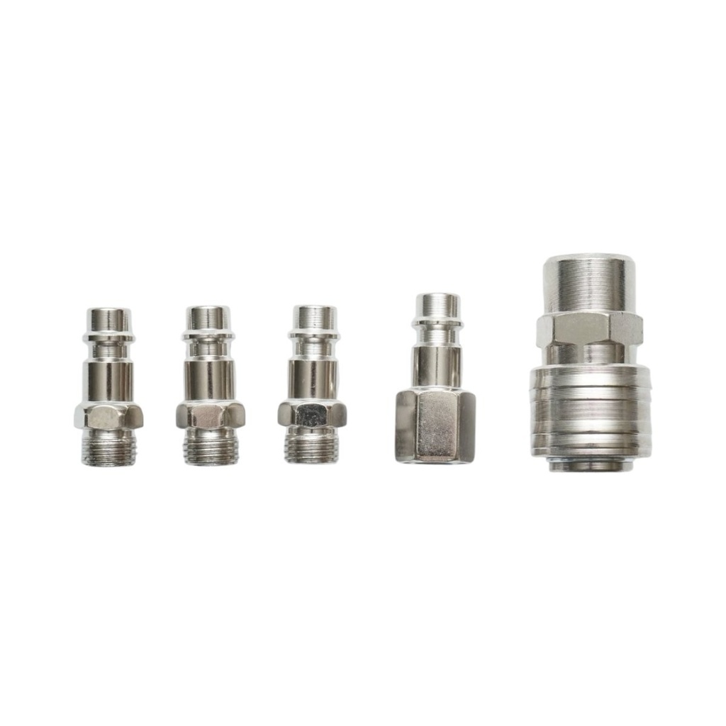Set cuple rapide 1/4 pentru furtunuri aer si scule pneumatice