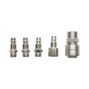 Set cuple rapide 1/4 pentru furtunuri aer si scule pneumatice