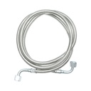 Furtun hidraulic 1800mm (1740mm), grosime 11,50mm pentru troliu Tractor Forestier
