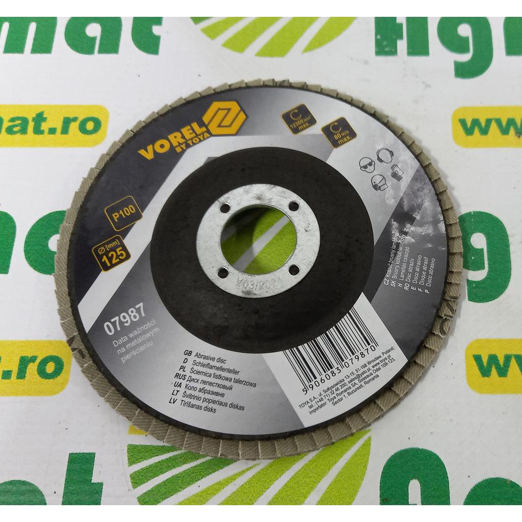 Disc Abraziv P100 125mm