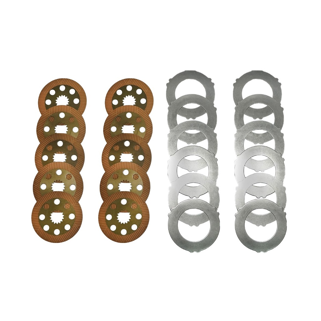 [AMAT6-110792] Set discuri frictiune 222x49.5x3.9mm Z=15, placa 240x140x3.8mm pentru JCB 1700B, 214, 215, 216, 217, 3C, 3CX, 3D, 3DX, 4C, 4CN, 4CX OEM 450-10224/450-10226