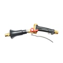 Pistol inclinat de stropit pentru lance de erbicidat cu jet reglabil, pentru pomi si vie