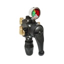 Distribuitor metalic cu 3 cai, manometru glicerina inclus pentru erbicidator