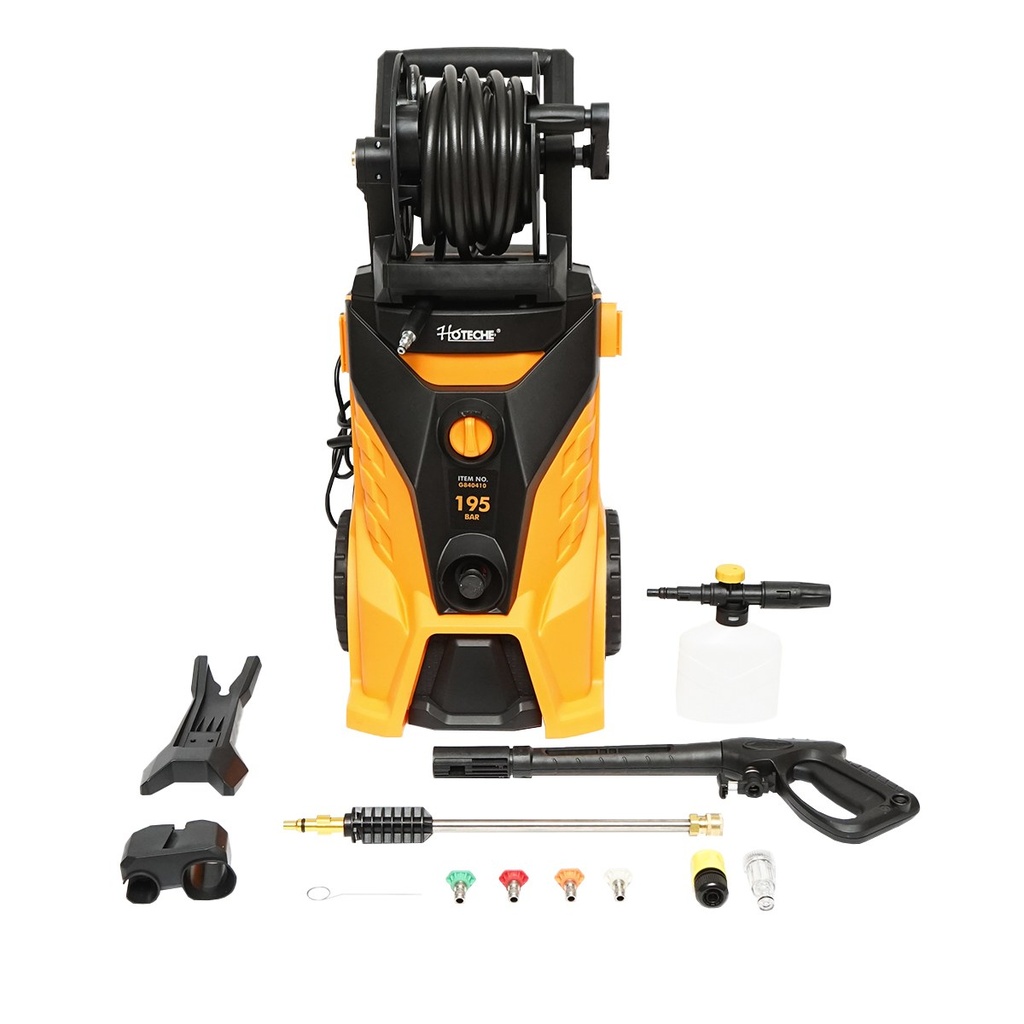 Aparat de spalat cu presiune max. 195 Bar, putere 2500W/220V debit maxim 7L/min Hoteche