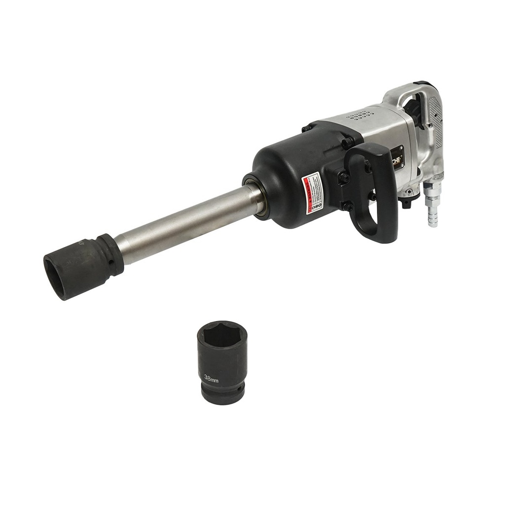 Pistol pneumatic reversibil cu impact 1 inch, 2600 Nm, presiune de lucru 6 Bar Hoteche