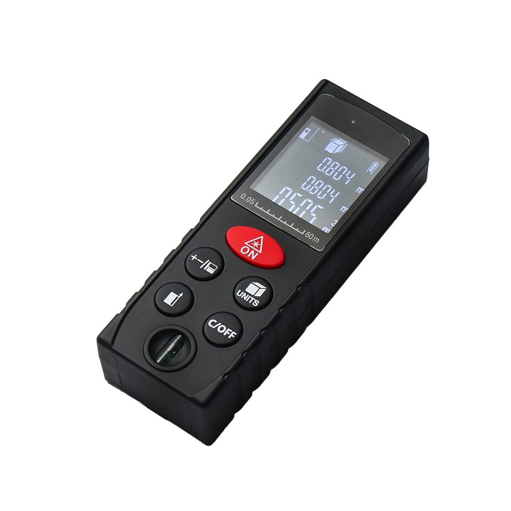 Telemetru laser AND60 cu boloboc, toleranta 2mm, interval de masurare 0.05-60m