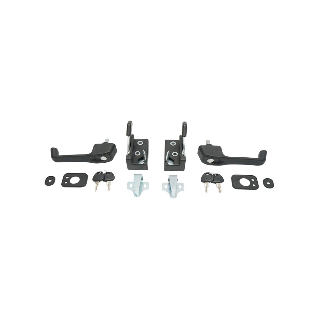 Set incuietori universale stanga si dreapta cabina Tractor Forestier, Tractor U-445, U-650, Fiat, etc...