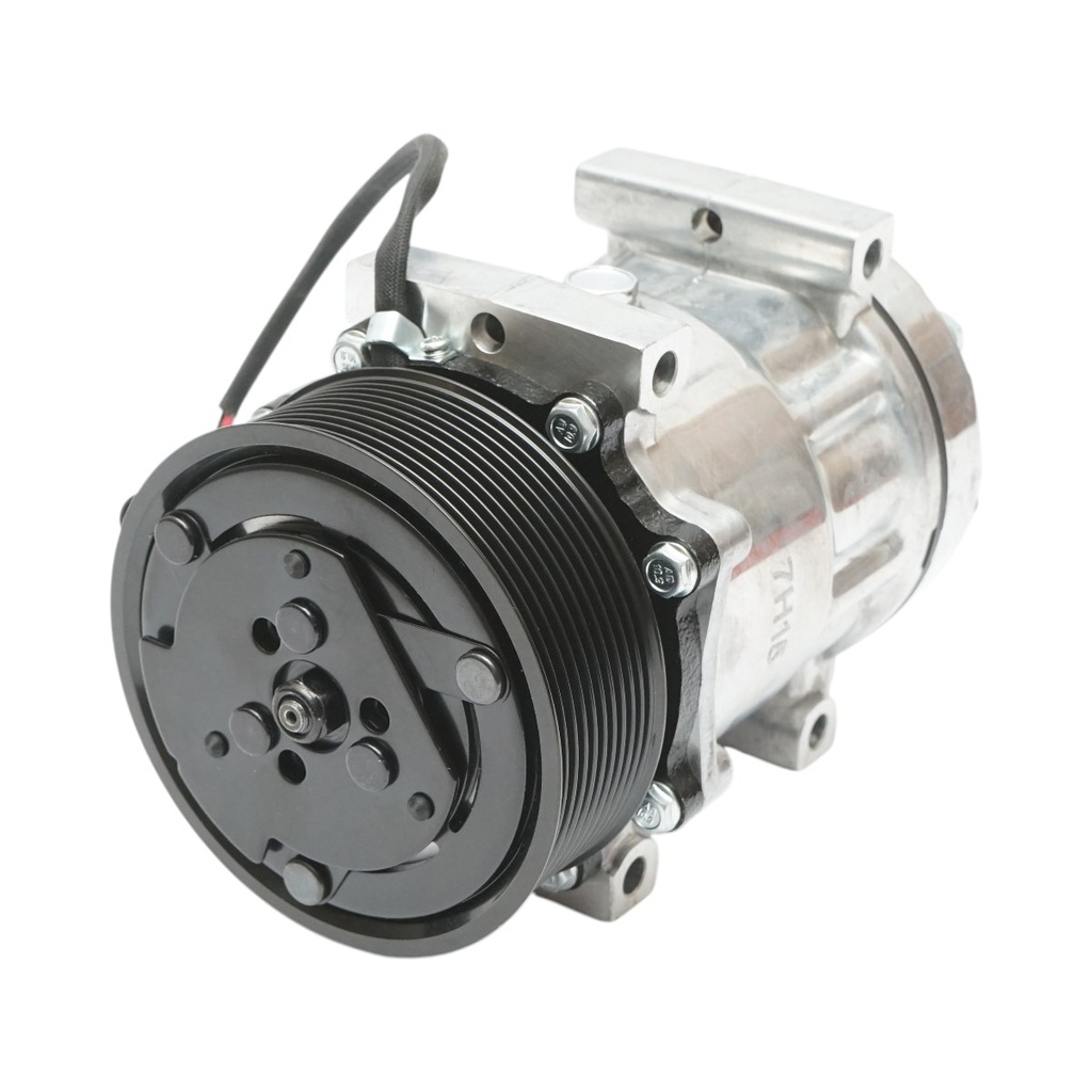 Compresor clima AC 12V New Holland, Case IH Z=10 cod OEM 87709773, 87300121, QP7H15-6020G