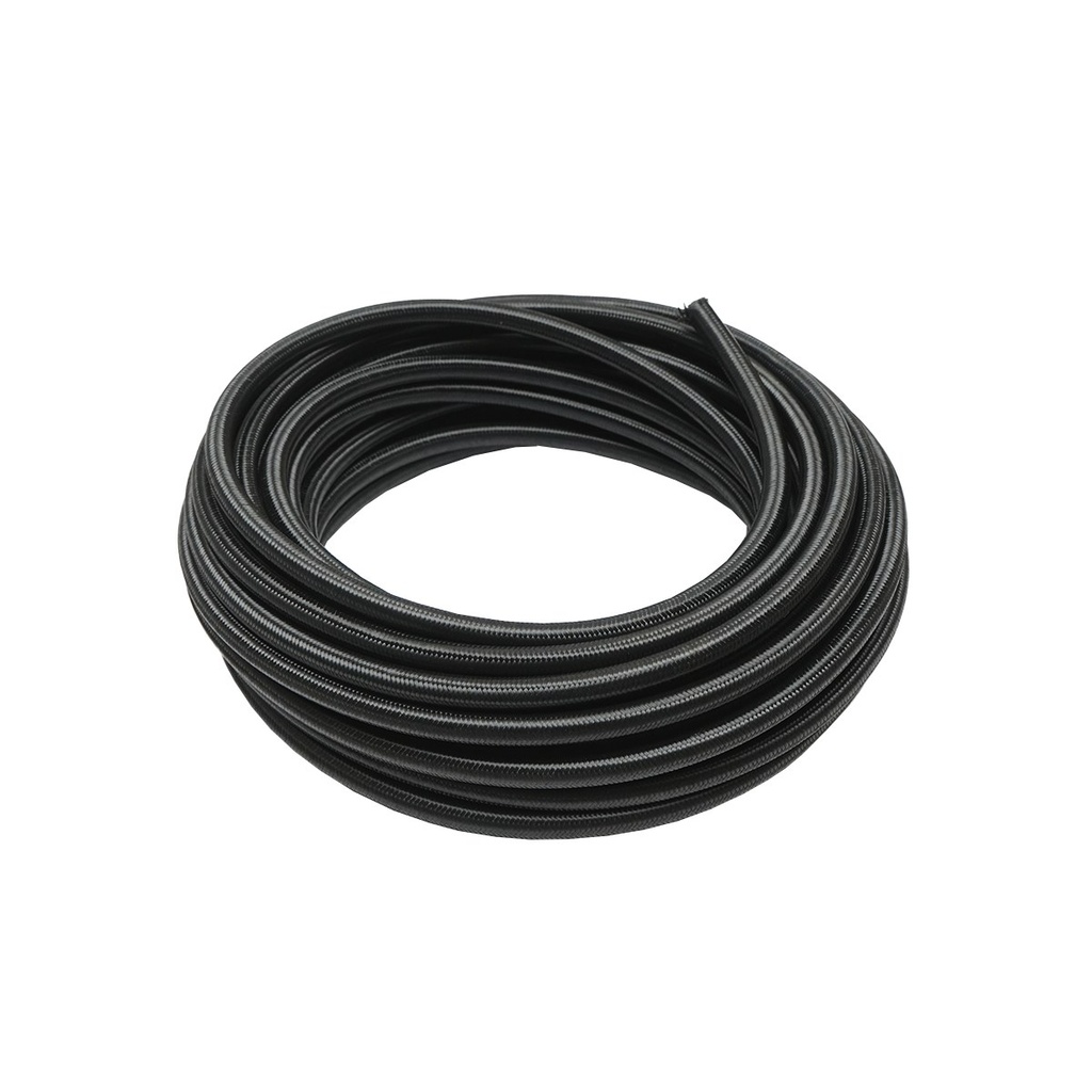 Furtun combustibil 8x12 cu protectie din bumbac rola 20m