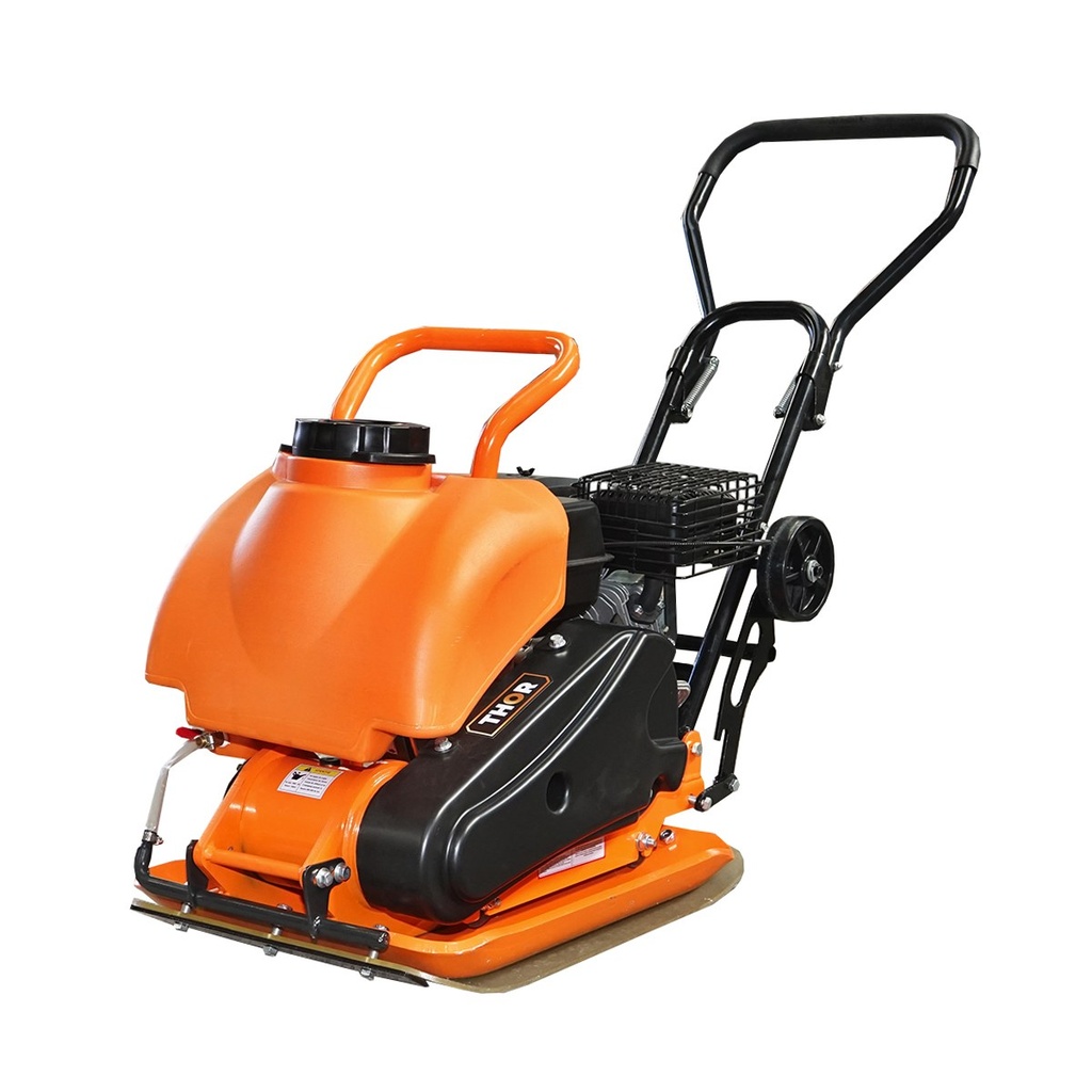 Placa compactoare C90-B cu suprafata de lucru 540x420mm, motor standard euro 5, 196CC/6.5CP, 5500 rot/min 80Kg cu rezervor apa Thor