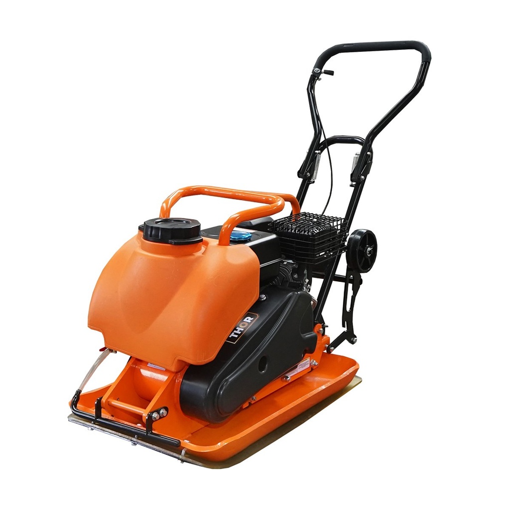 Placa compactoare C100-A cu suprafata de lucru 690x460mm, motor standard euro 5, 196CC/6.5CP, 5400 rot/min 106Kg cu rezervor apa Thor