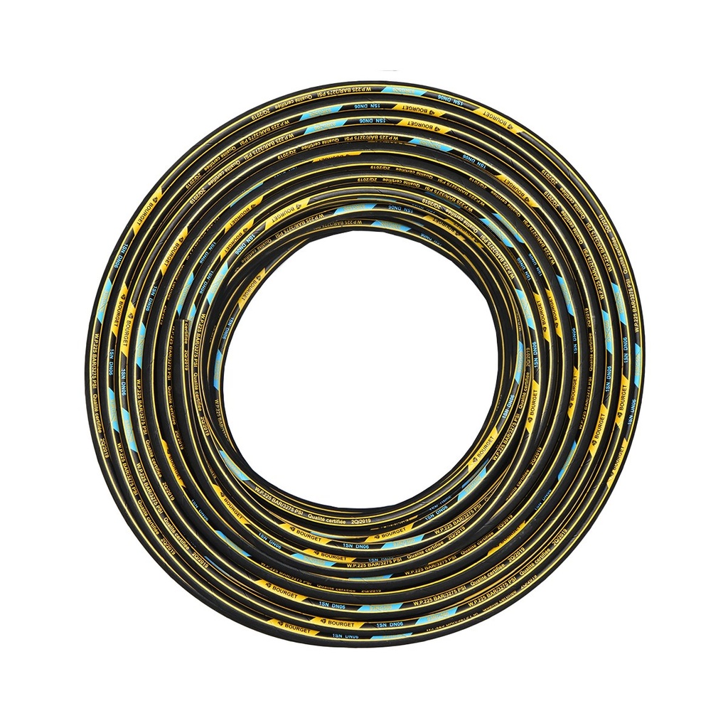 Rola 100m furtun hidraulic 2SN DN6 presiune de lucru 400 Bar Bourget
