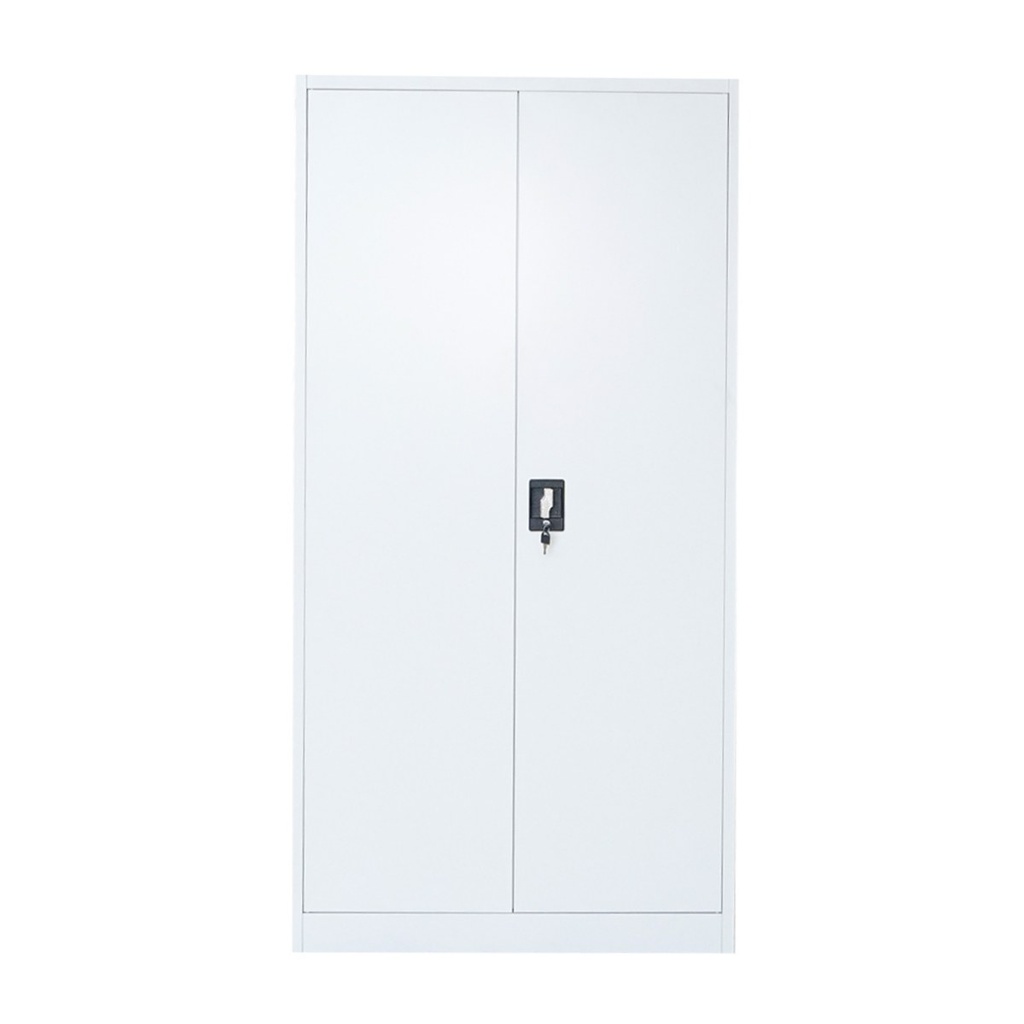 Dulap metalic fiset 1800x900x400mm cu 2 usi securizate, 4 polite, gri