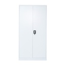 Dulap metalic fiset 1800x900x400mm cu 2 usi securizate, 4 polite, gri