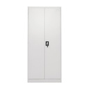 Dulap metalic fiset 1800x800x350mm cu 2 usi securizate, 4 polite, gri