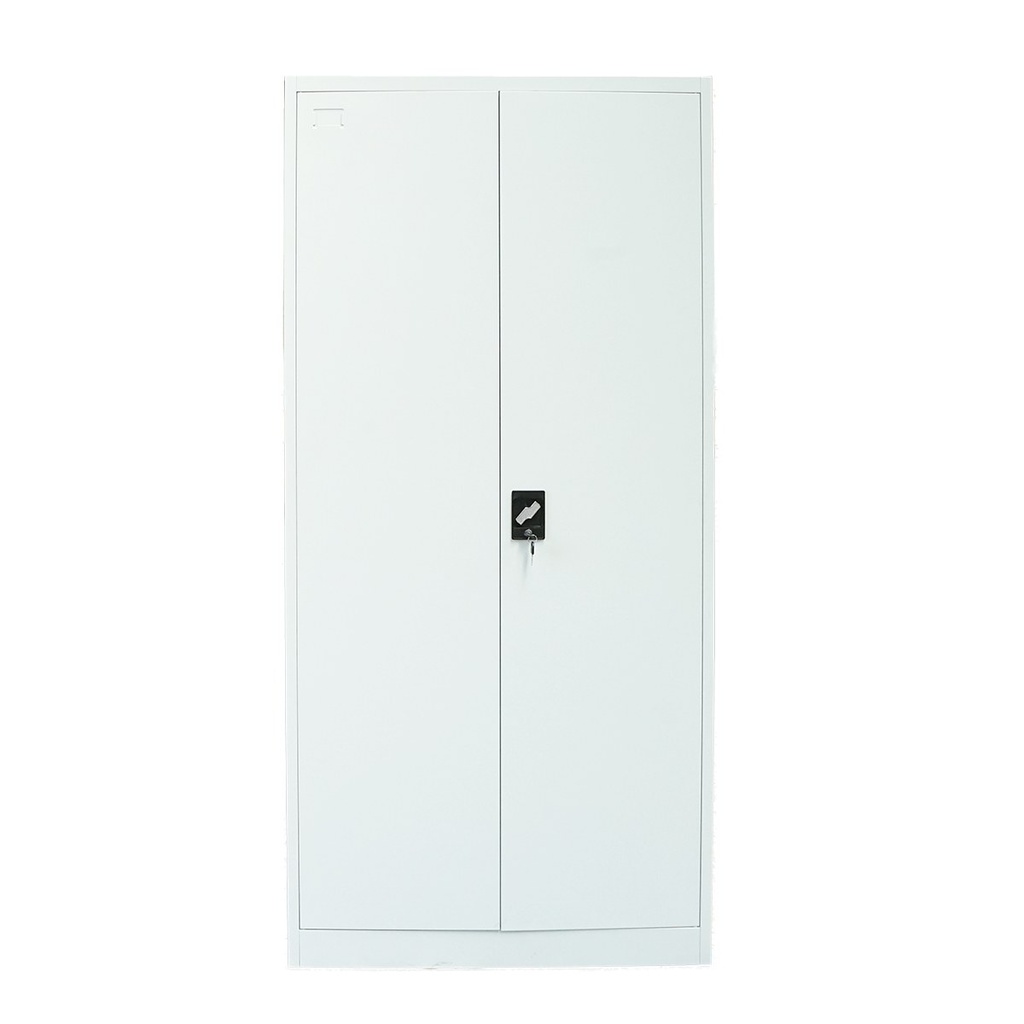 Dulap metalic fiset tip vestiar 1950x920x500mm cu 2 usi securizate, 4 polite, gri