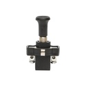 Intrerupator scurt 12V/5A pull switch ON/OFF cu piulita prindere din plastic