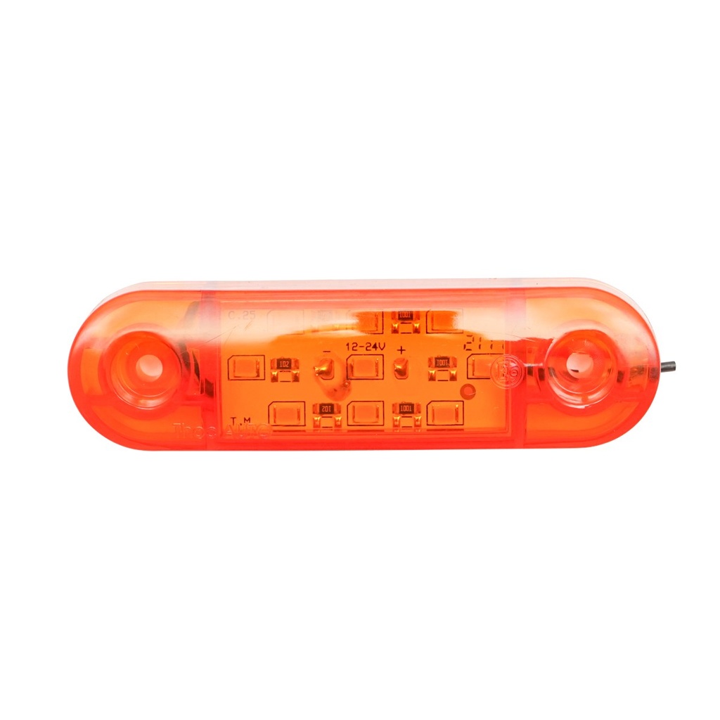Lampa laterala de gabarit LED galbena 12-24V, FR0174