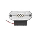 Lampa laterala de gabarit cu LED 12/24V, alb