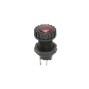 Lampa/martor bord rosu