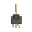 Comutator 3 pozitii cu maneta metalica 12-24V DC/10A, 125-250V AC/2A
