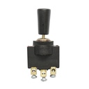 Comutator 3 pozitii cu maneta si prindere metalica 12-24V DC/10A, 125-250V AC/2A