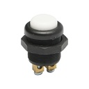 Buton pornire din plastic cu revenire 12-24V DC/10A, 125-250V AC/2A