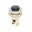 Buton pornire metalic cu revenire 12-24V DC/10A, 125-250V AC/2A