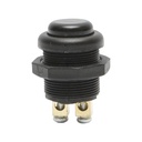 Buton pornire din plastic cu revenire, negru