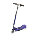 Trotineta electrica albastra 120W 24V 4.5Ah pentru copii, greutate maxima 65Kg, viteza maxima 12km/h