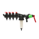 Distribuitor cu 4 cai si filtru (Heavy Filter) pentru erbicidator