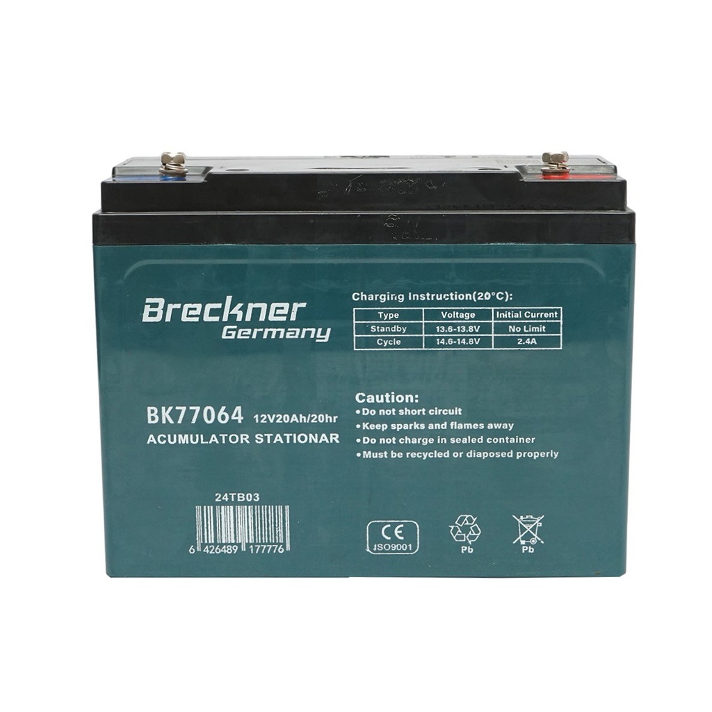 Baterie sistem solar cu gel 12V 20Ah 20HR 181x77x167 FC12-20