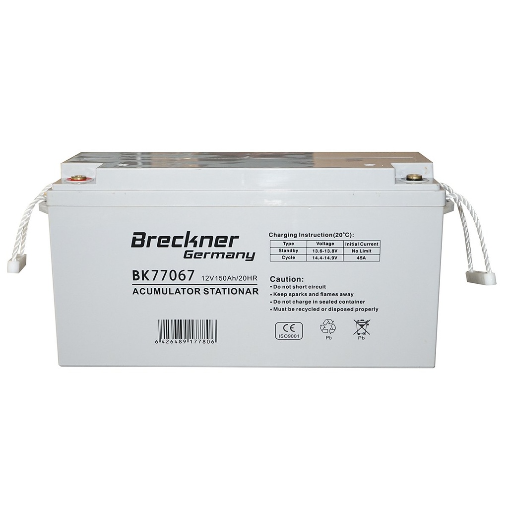 Baterie sistem solar cu gel 12V 150Ah 20HR 495x180x275mm FCDG12-150