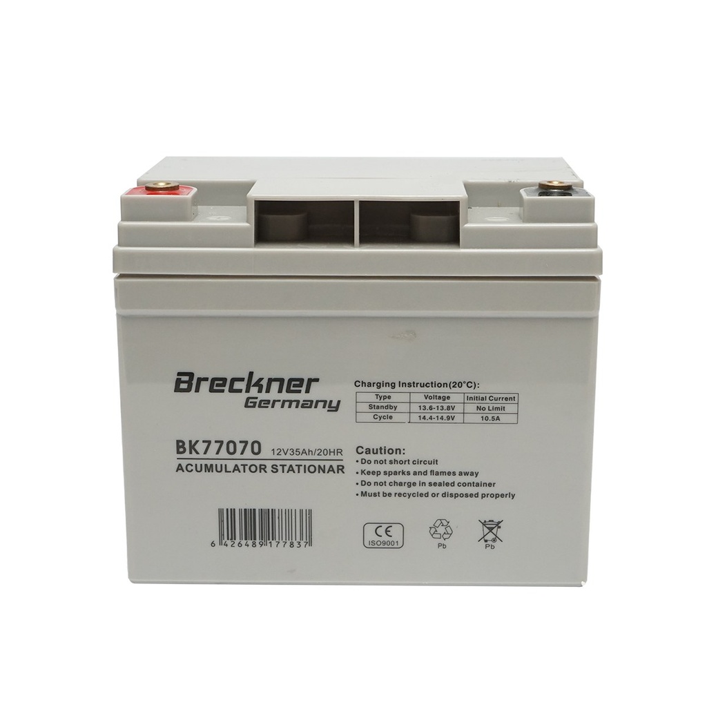 Baterie sistem solar cu gel 12V 35Ah 20HR 196x130x155mm FCD12-35