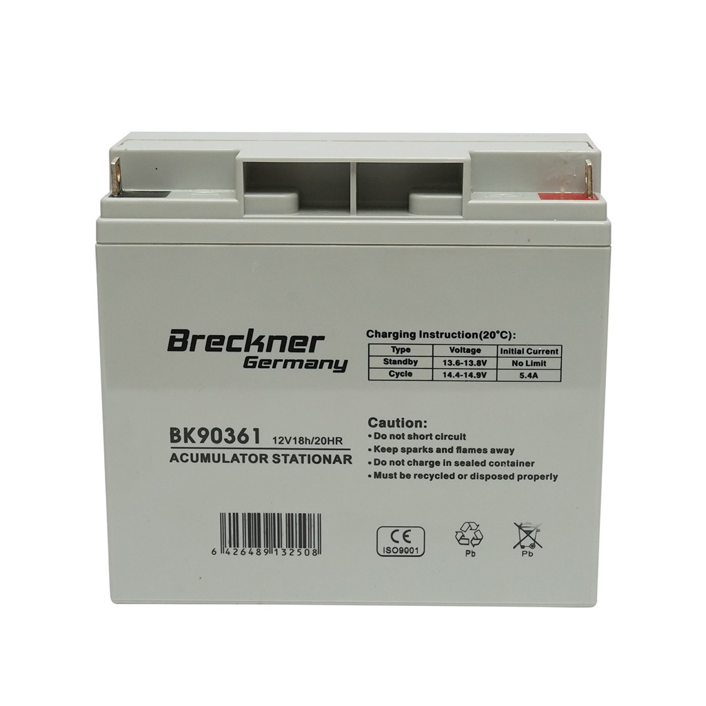 Baterie sistem solar cu gel 12V 18Ah, 181x77x167x167mm L1, FC12-18