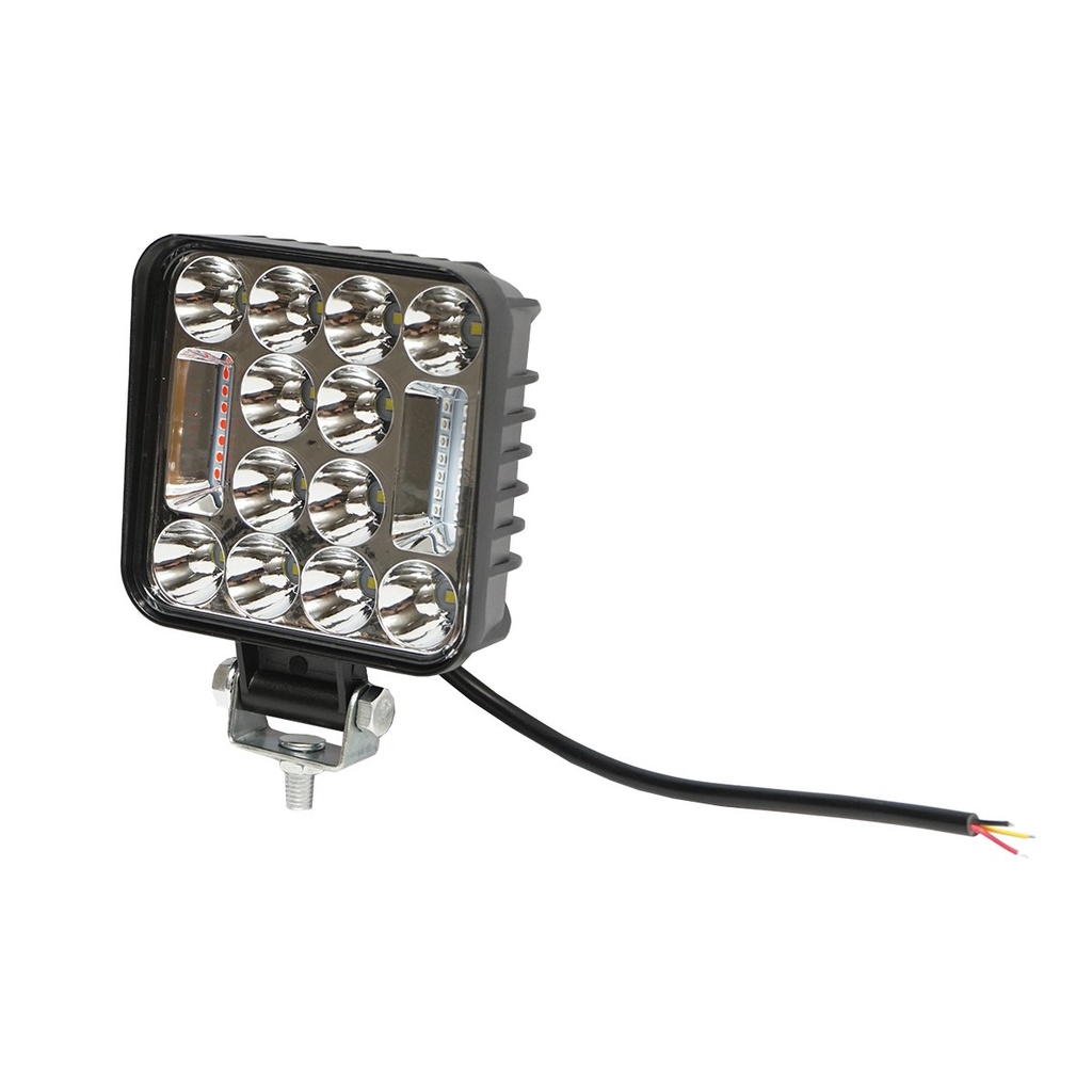 Lampa proiector combinata 26 LED-uri 9-80V 6500K 103x48x103mm IP67