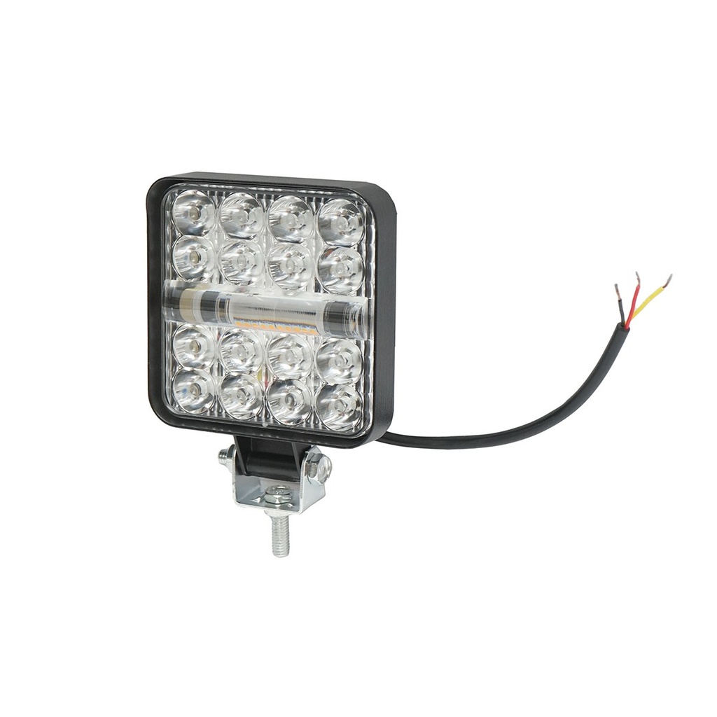 Lampa proiector combinata 26 LED-uri 9-80V 6500K 84x21x84mm IP67