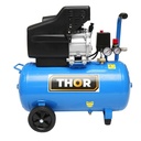 Compresor aer 1500W 2.5CP cu butelie 50L Thor
