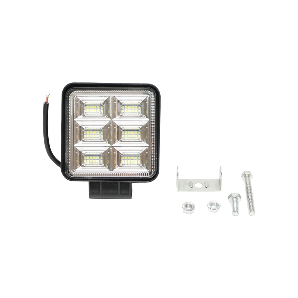 Proiector patrat Led cu 6 zone smd 64W 12V/24V 10-30V