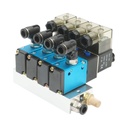 Set 4 electroventile Tractor Forestier 12V cu rampa 2 deschis/2 inchis pentru DISRA99